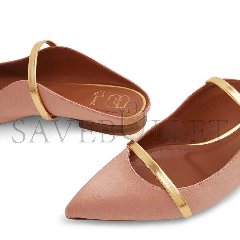 MALONE SOULIERS MAUREEN FLAT MULES MAUREENFLAT51-BLSGOL